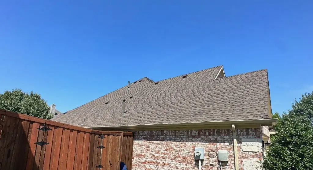 Completed roof replacement project in Litchfield Beach